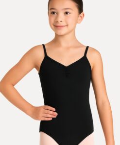 odette zwart balletpakje kind voorkant