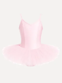 pavlova tutu voor kinderen in roze voorzijde