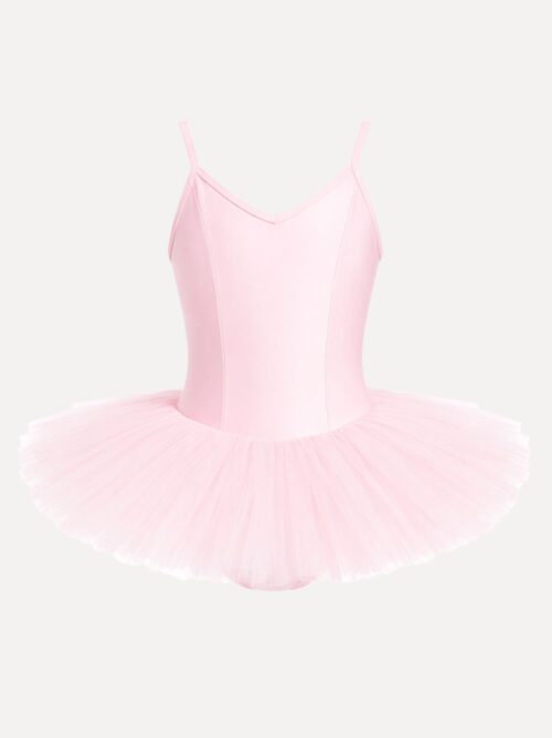 pavlova tutu voor kinderen in roze voorzijde