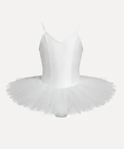 pavlova tutu voor kinderen in wit voorzijde