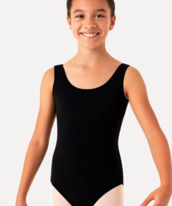 rondo balletpakje zwart kind voorkant