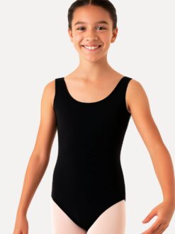 rondo balletpakje zwart kind voorkant