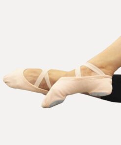 stretchpro roze balletschoenen dames