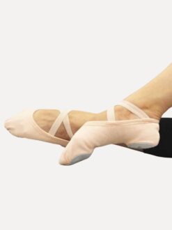 stretchpro roze balletschoenen dames