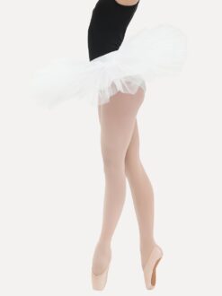 temperamento professionele tutu wit zijkant