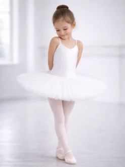 tutu in wit voor kinderen - pavlova - sfeerfoto