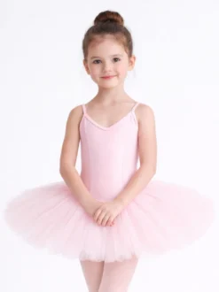 tutu voor ballet in roze pavlova voorzijde