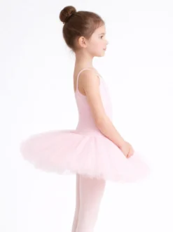 tutu voor ballet in roze pavlova zijkant