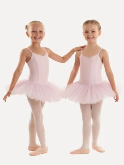 tutu voor ballet voor kinderen in roze - pavlova - 2 meisjes