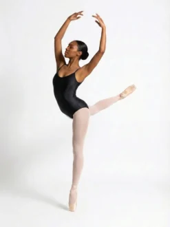 zwart balletpakje met spaghettibandjes - giselle