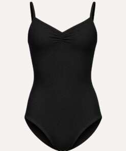 zwart balletpakje met spaghettibandjes odette voor dames