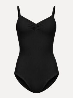 zwart balletpakje met spaghettibandjes odette voor dames