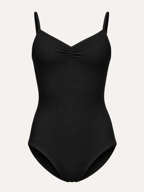 zwart balletpakje met spaghettibandjes odette voor dames