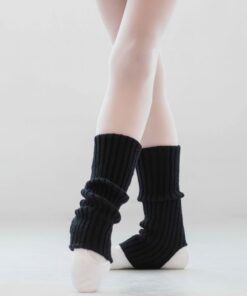 beenwarmers ballet zwart 40 cm