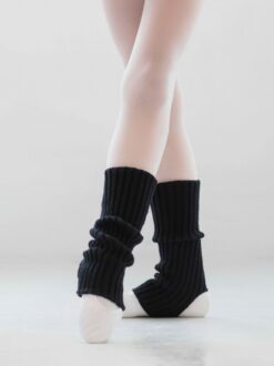 beenwarmers ballet zwart 40 cm